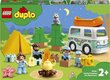 10946 LEGO® DUPLO Nuotykiai su šeimos nameliu ant ratų kaina ir informacija | Konstruktoriai ir kaladėlės | pigu.lt