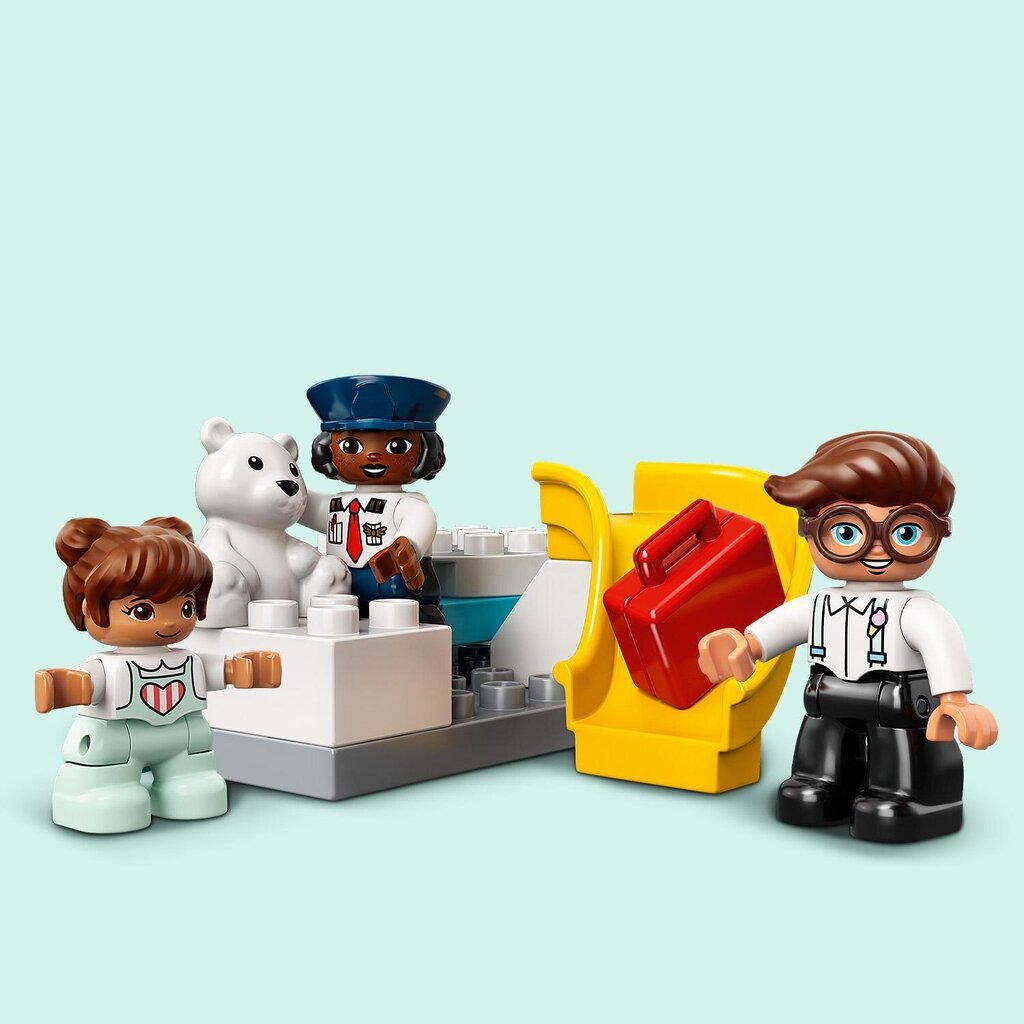 10961 LEGO® DUPLO Lėktuvas ir oro uostas kaina ir informacija | Konstruktoriai ir kaladėlės | pigu.lt