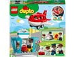 10961 LEGO® DUPLO Lėktuvas ir oro uostas kaina ir informacija | Konstruktoriai ir kaladėlės | pigu.lt