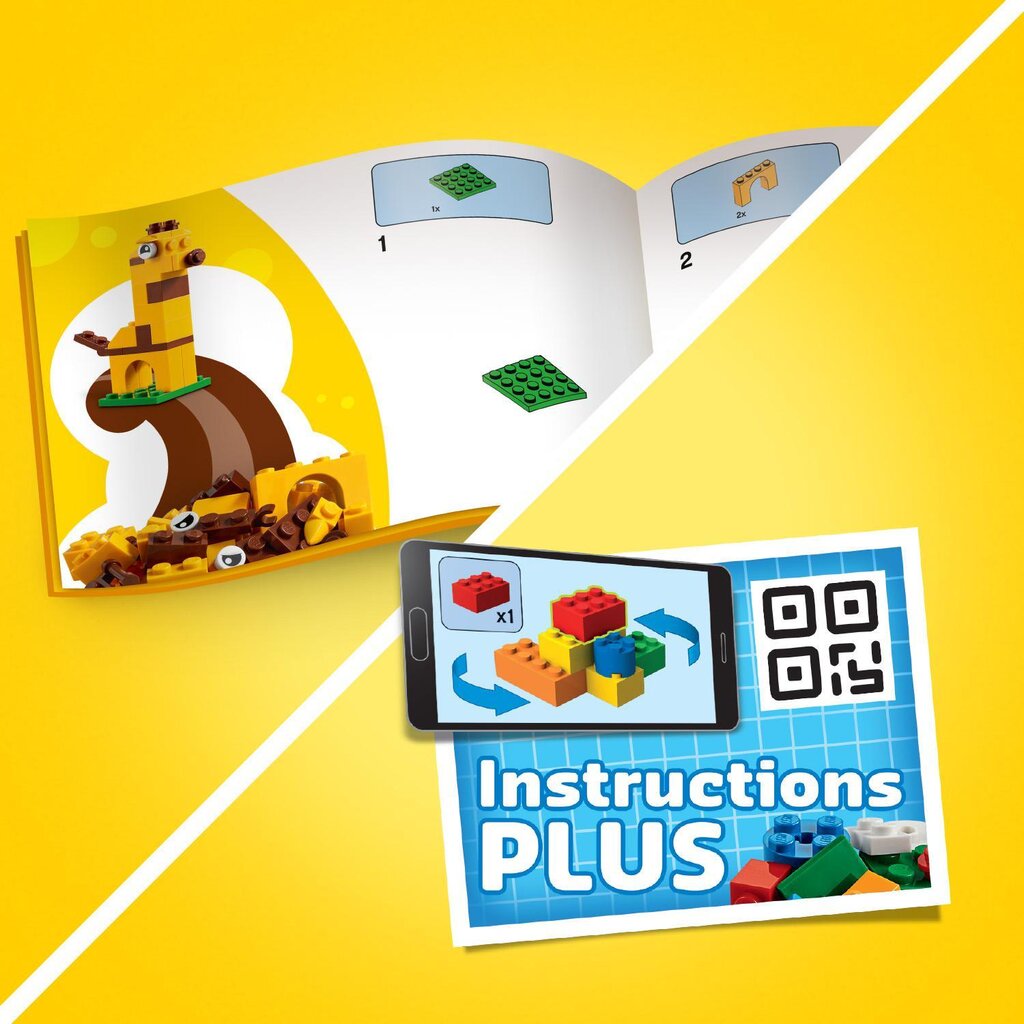 11015 LEGO® Classic Aplink pasaulį kaina ir informacija | Konstruktoriai ir kaladėlės | pigu.lt