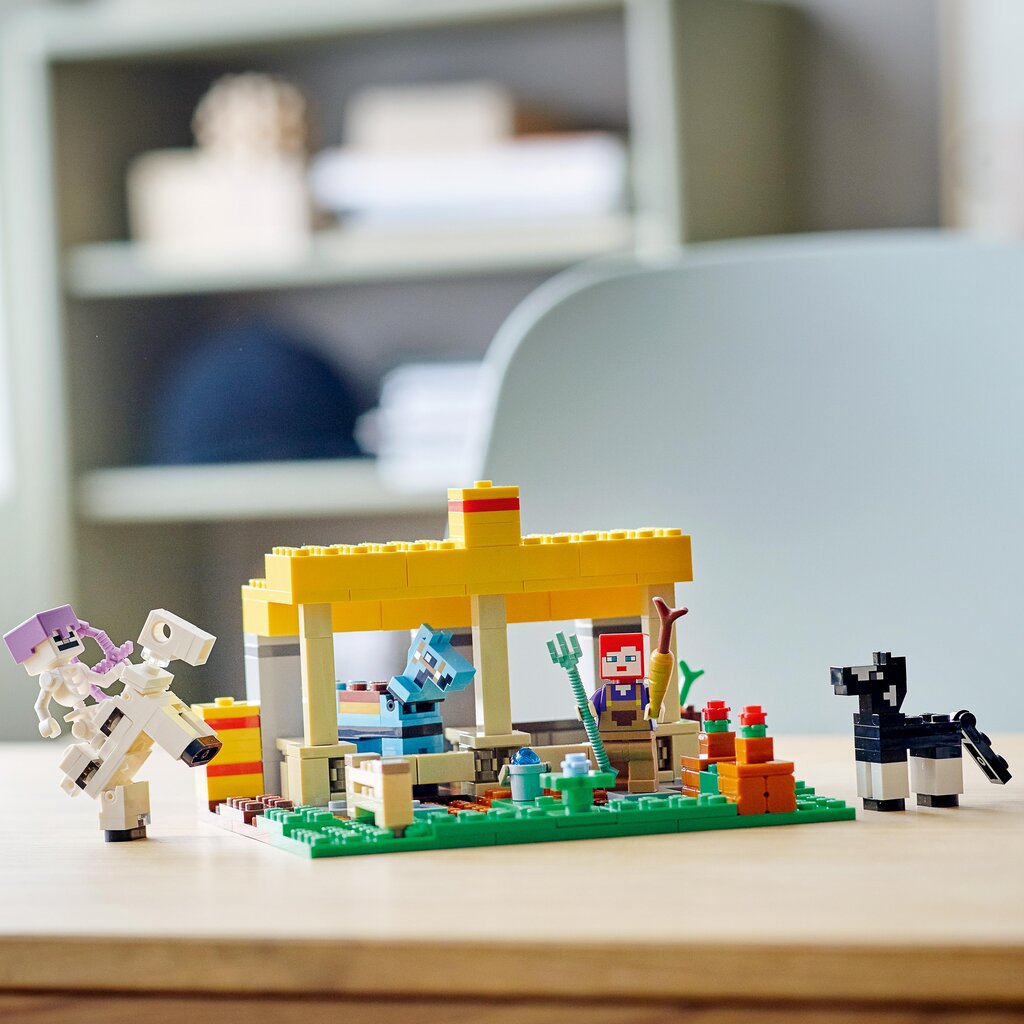 21171 LEGO® Minecraft Žirgynas kaina ir informacija | Konstruktoriai ir kaladėlės | pigu.lt