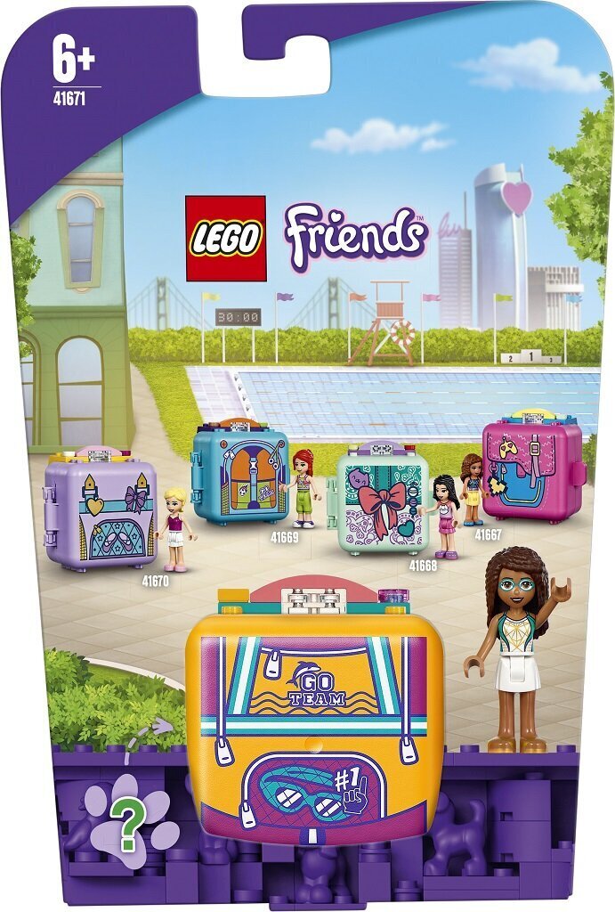 41671 LEGO® Friends Andrea plaukimo kubelis kaina ir informacija | Konstruktoriai ir kaladėlės | pigu.lt