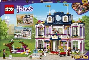 41684 LEGO® Friends Гранд-отель Хартлейк Сити цена и информация | Конструкторы и кубики | pigu.lt