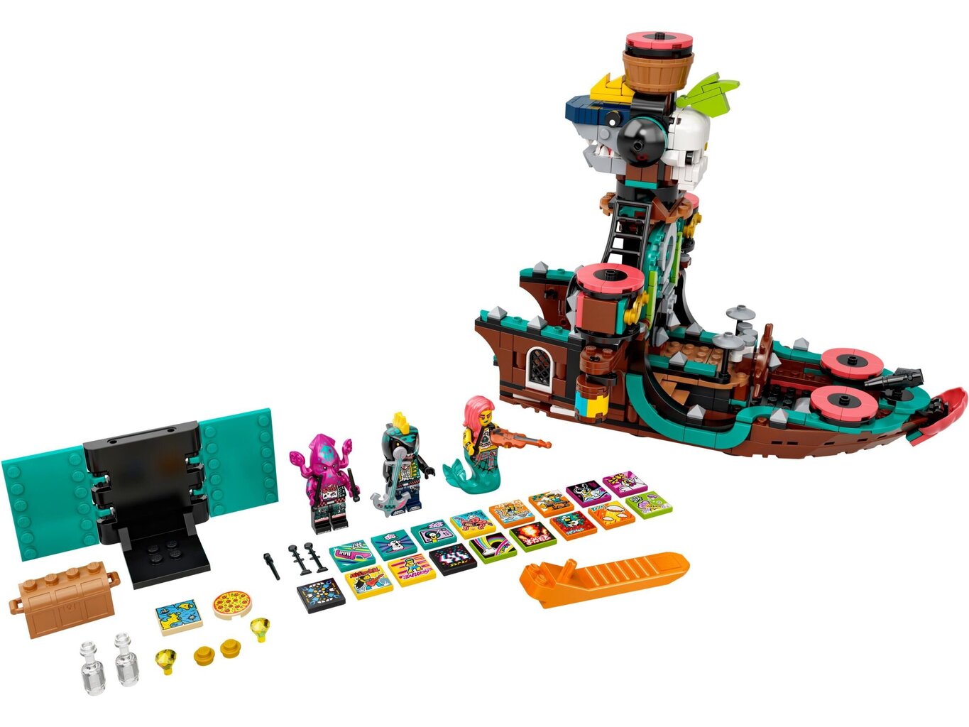 43114 LEGO® VIDIYO Punk Piratų laivas kaina ir informacija | Konstruktoriai ir kaladėlės | pigu.lt