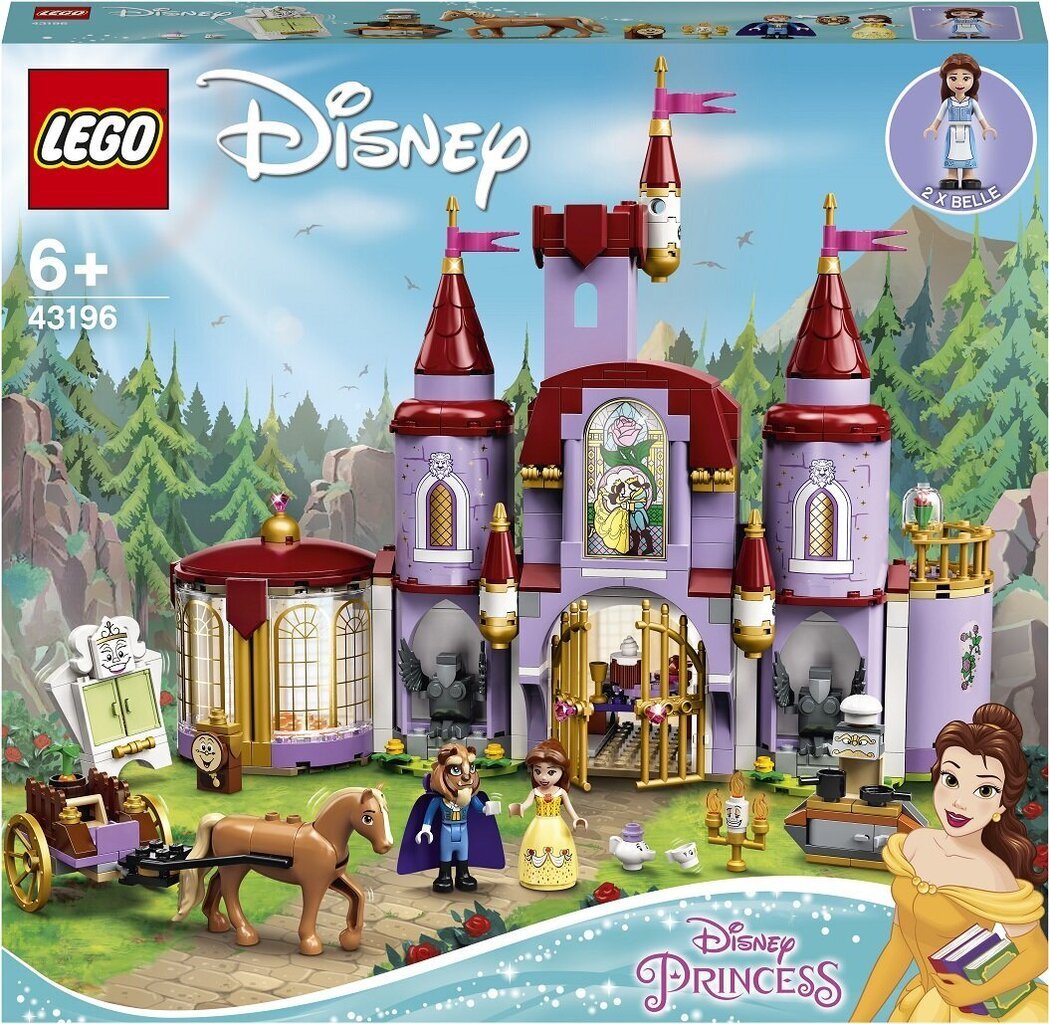 43196 LEGO® | Disney Princess Замок Красавицы и Чудовища цена | pigu.lt