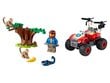 60300 LEGO® City Laukinės gamtos gelbėtojų keturratis kaina ir informacija | Konstruktoriai ir kaladėlės | pigu.lt