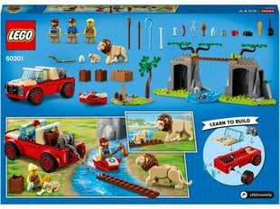 60301 LEGO® City Laukinės gamtos gelbėtojų visureigis kaina ir informacija | Konstruktoriai ir kaladėlės | pigu.lt