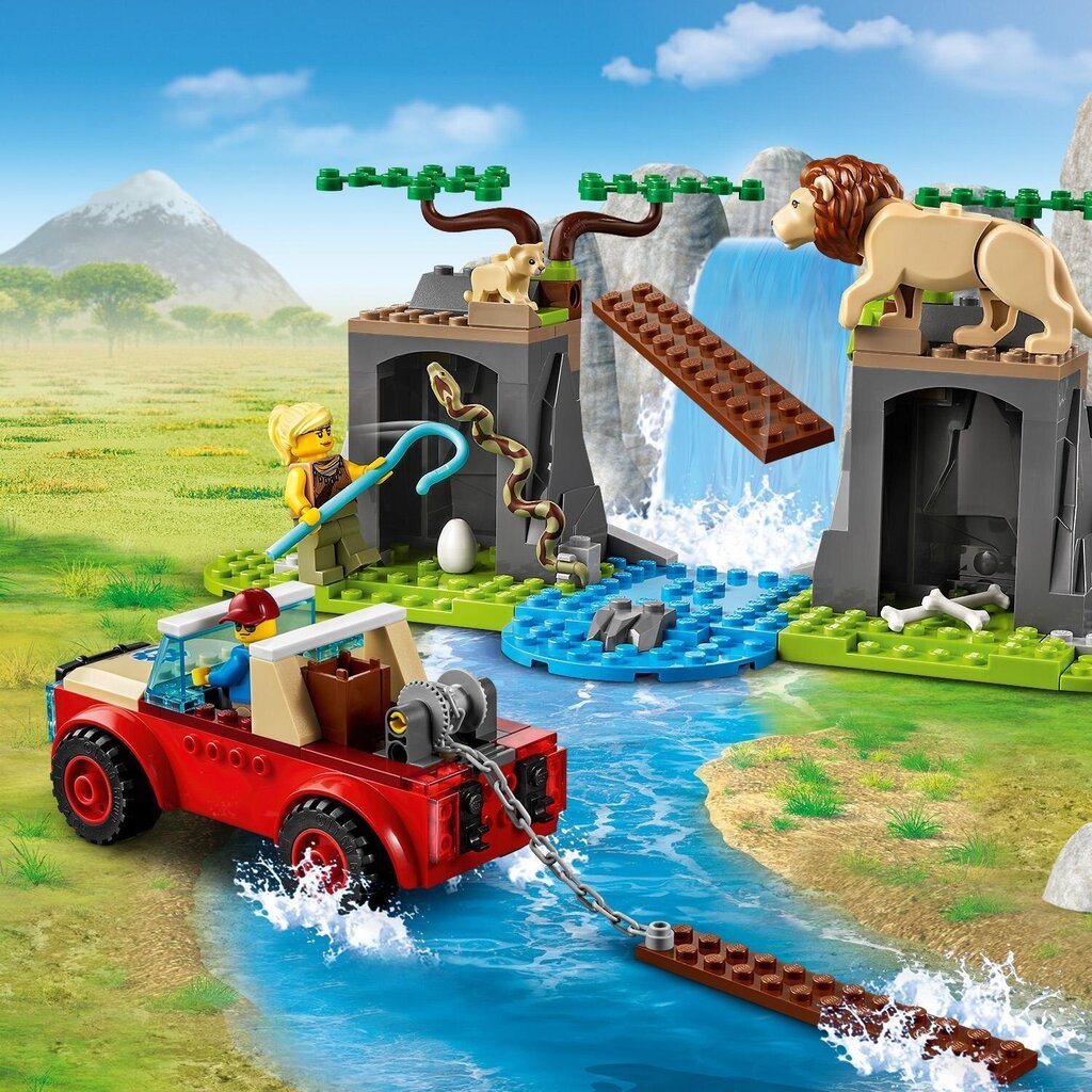 60301 LEGO® City Laukinės gamtos gelbėtojų visureigis kaina ir informacija | Konstruktoriai ir kaladėlės | pigu.lt