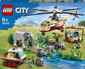 60302 LEGO® City Laukinės gamtos gelbėtojų operacija kaina ir informacija | Konstruktoriai ir kaladėlės | pigu.lt
