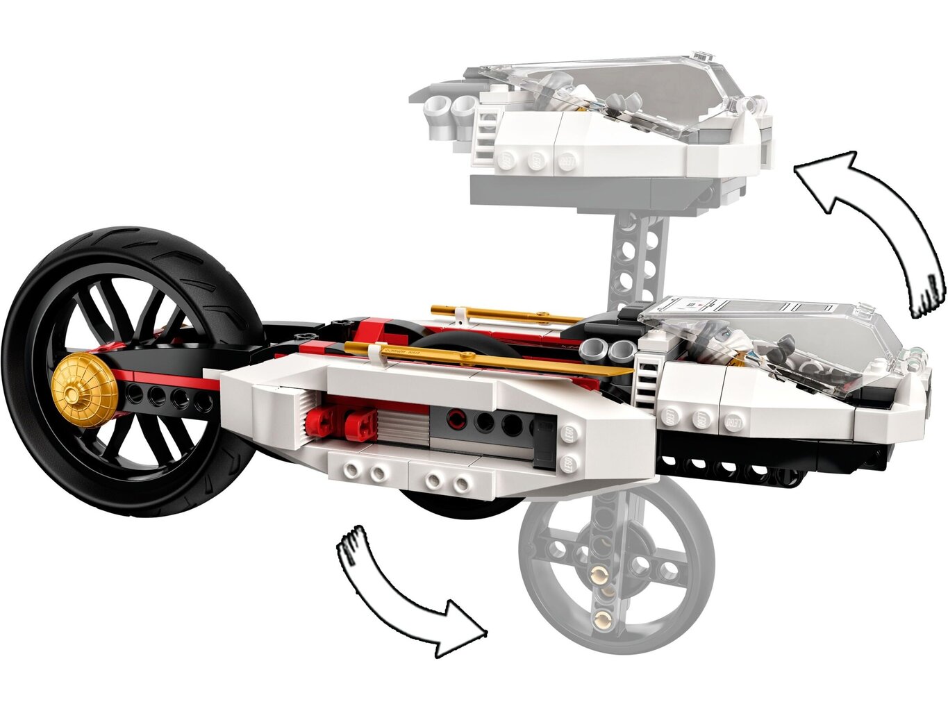 71739 LEGO® NINJAGO Ultragarsinis plėšikas цена и информация | Konstruktoriai ir kaladėlės | pigu.lt