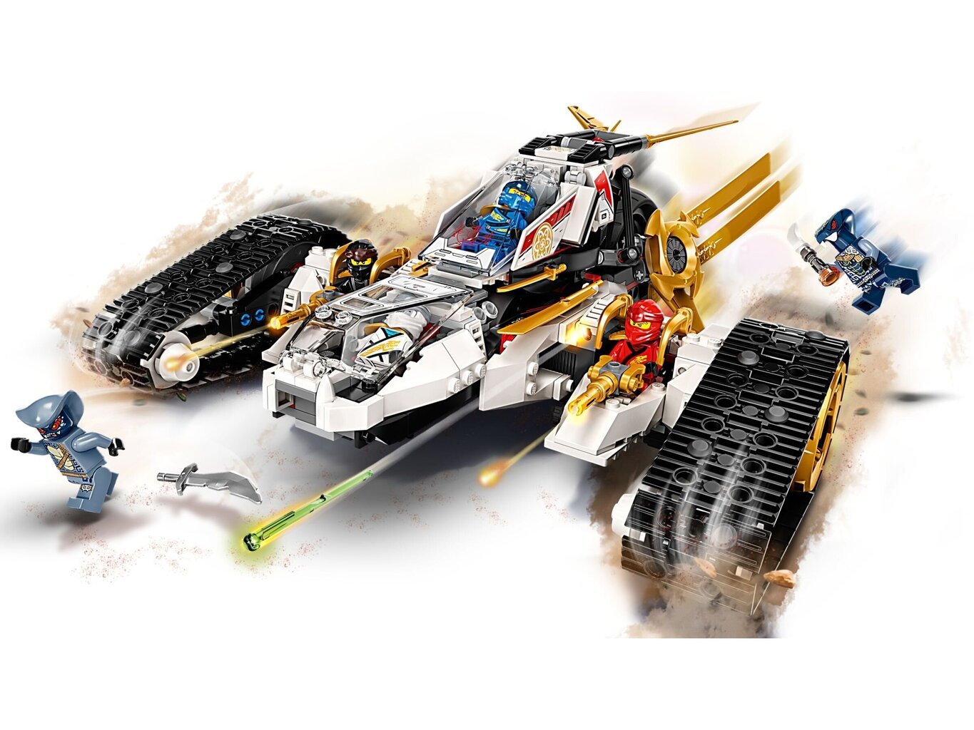 71739 LEGO® NINJAGO Ultragarsinis plėšikas цена и информация | Konstruktoriai ir kaladėlės | pigu.lt