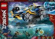 71752 LEGO® NINJAGO Nindzių greitaeigis povandeninis laivas kaina ir informacija | Konstruktoriai ir kaladėlės | pigu.lt