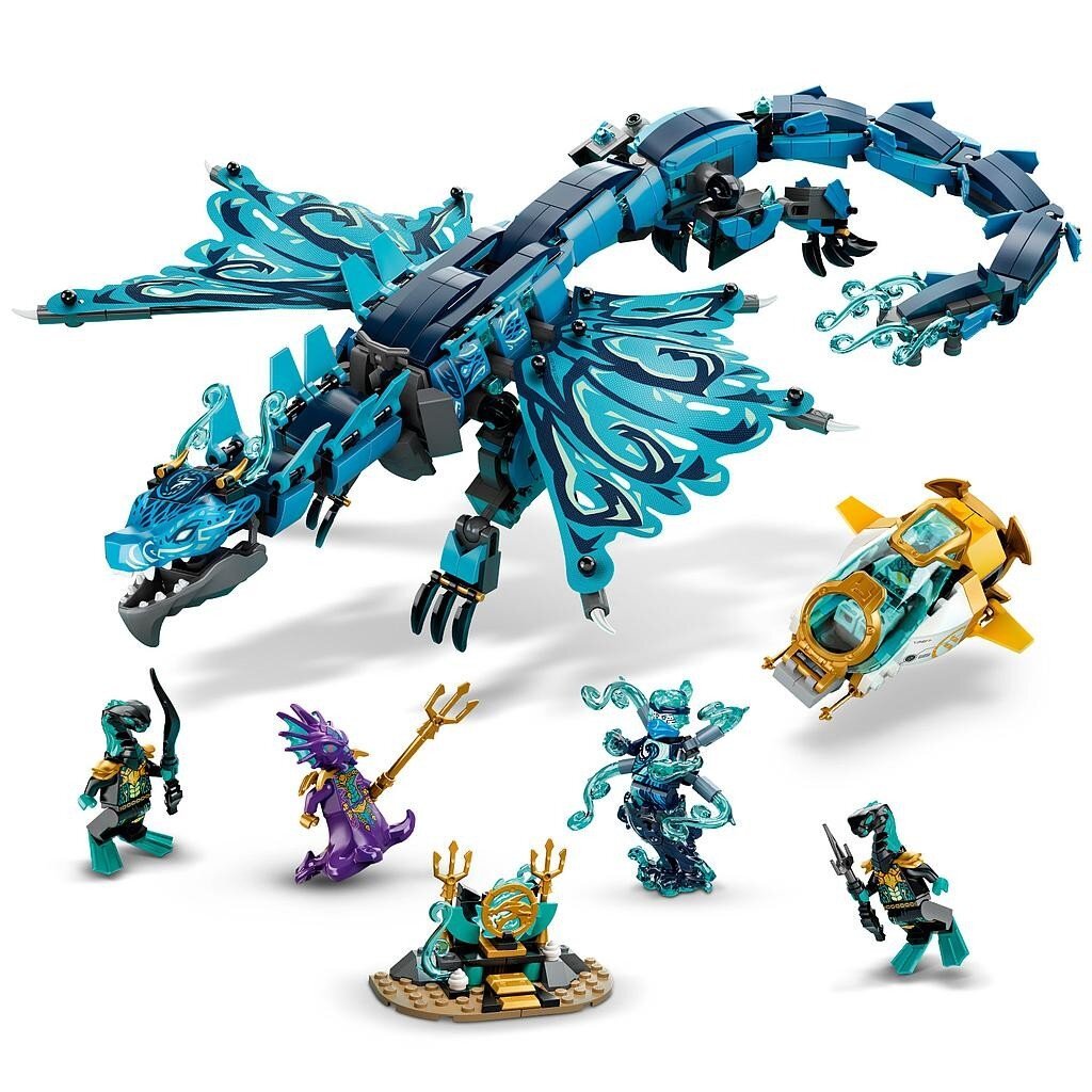 71754 LEGO® NINJAGO Vandens drakonas kaina ir informacija | Konstruktoriai ir kaladėlės | pigu.lt