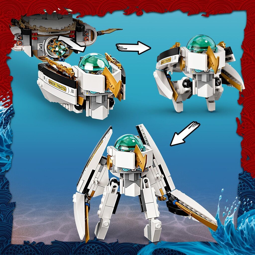 71756 LEGO® NINJAGO Hydro Bounty kaina ir informacija | Konstruktoriai ir kaladėlės | pigu.lt