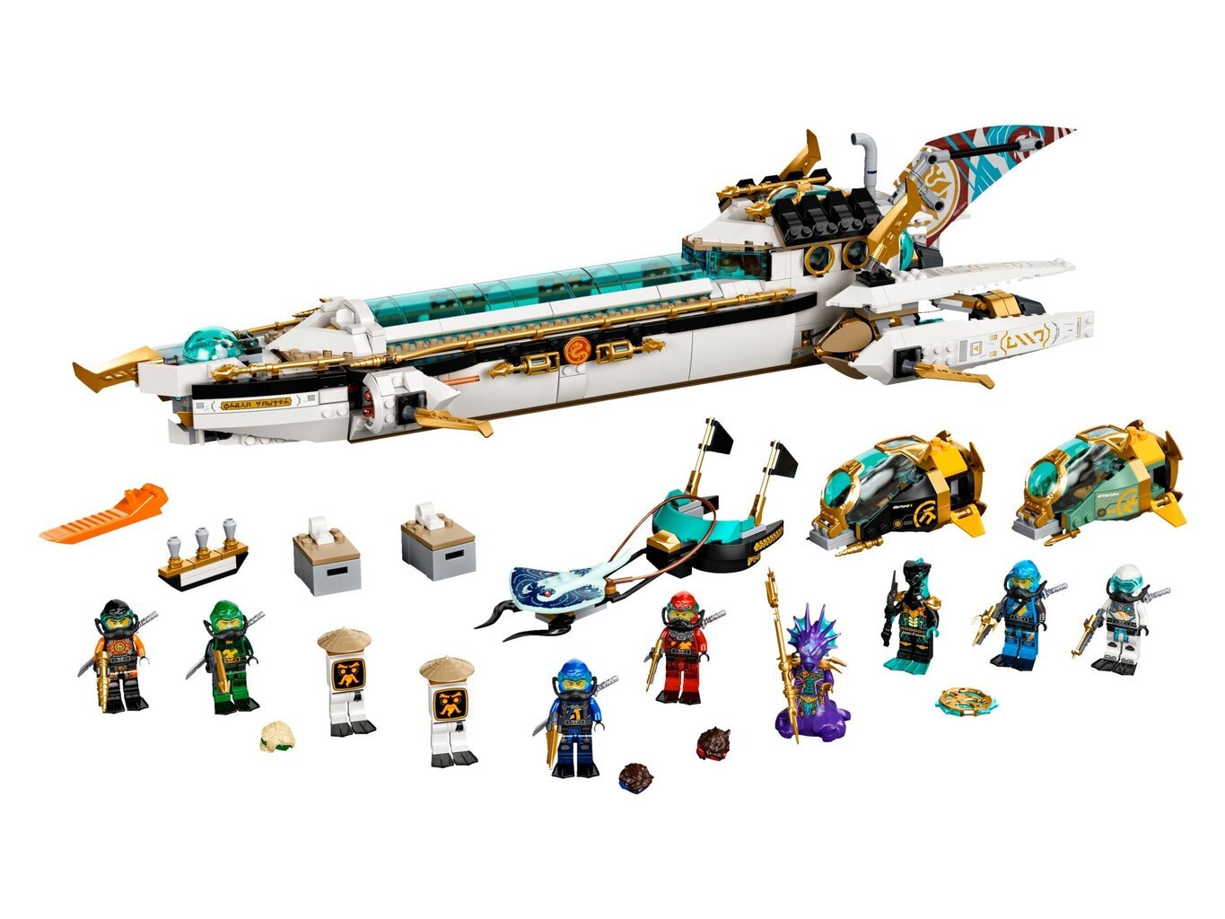 71756 LEGO® NINJAGO Hydro Bounty kaina ir informacija | Konstruktoriai ir kaladėlės | pigu.lt