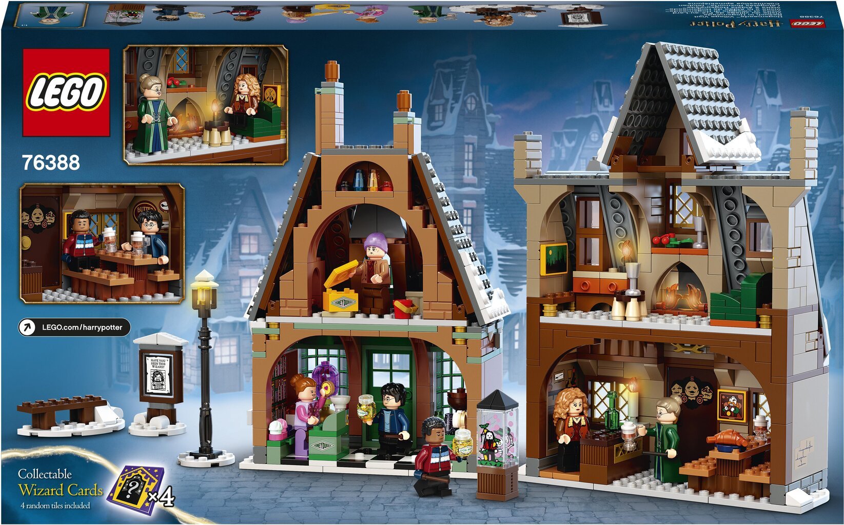 76388 LEGO® Harry Potter Vizitas Kiauliasodžio kaime kaina ir informacija | Konstruktoriai ir kaladėlės | pigu.lt