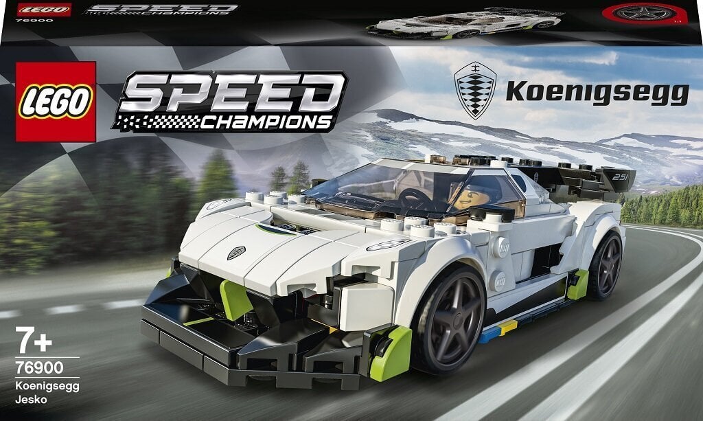 76900 LEGO® Speed Champions Koenigsegg Jesko kaina ir informacija | Konstruktoriai ir kaladėlės | pigu.lt