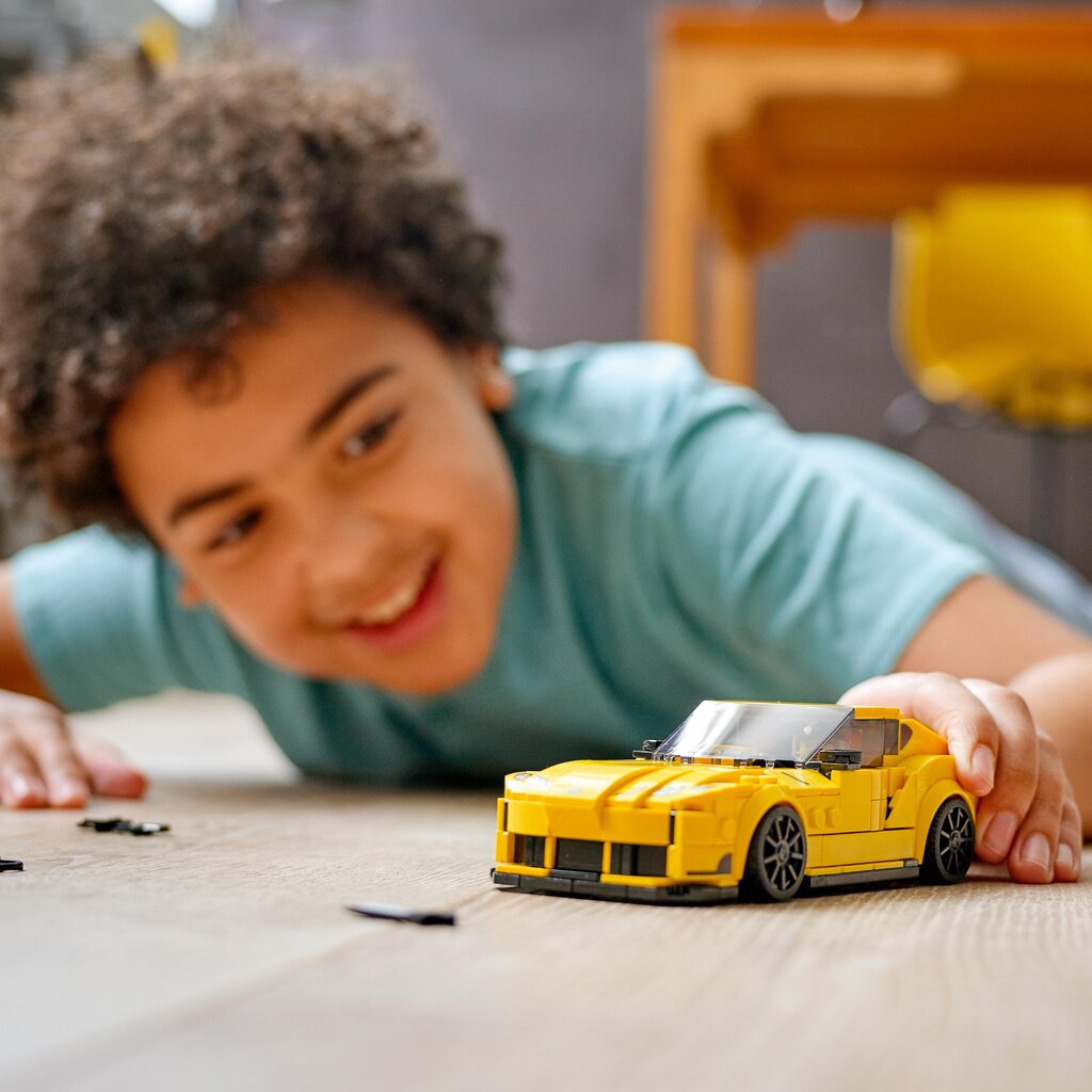 76901 LEGO® Speed Champions Toyota GR Supra kaina ir informacija | Konstruktoriai ir kaladėlės | pigu.lt