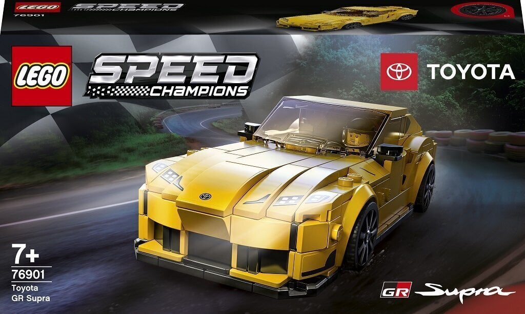 76901 LEGO® Speed Champions Toyota GR Supra kaina ir informacija | Konstruktoriai ir kaladėlės | pigu.lt