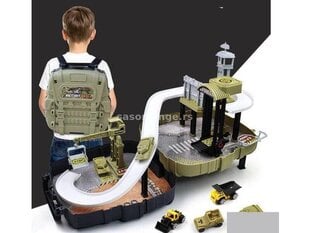 Набор игрушек Военная база и рюкзак цена и информация | Игрушки для мальчиков | pigu.lt