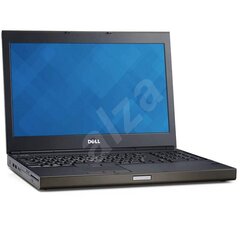 Компьютер Dell Precision M4800 i7-4810MQ 15.6 FHD 16GB 512GB K1100M Win10PRO цена и информация | Ноутбуки | pigu.lt