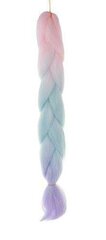 Косы ombre из синтетических волос, розовые / ni / f W10341 цена и информация | Аксессуары для волос | pigu.lt