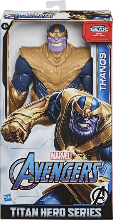 Figūrėlė Hasbro Avengers Titan Hero Blast Deluxe Thanos, 30 cm kaina ir informacija | Žaislai berniukams | pigu.lt