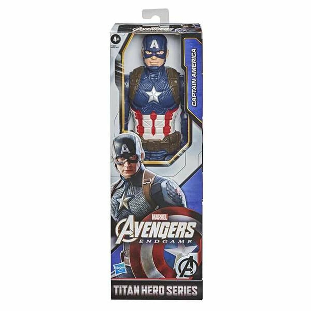 Veiksmo figūrėlė Hasbro Avengers Titan Hero Captain America kaina ir informacija | Žaislai berniukams | pigu.lt