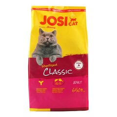 Josera JosiCat Classic корм для стерилизованных / кастрированных кошек, 650 г цена и информация | Сухой корм для кошек | pigu.lt