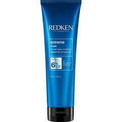 Увлажняющая маска для волос Redken Extreme Strengh Builder Plus, 250 мл цена и информация | Средства для укрепления волос | pigu.lt