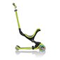 Globber GO-UP Deluxe Lights Lime Green kaina ir informacija | Paspirtukai | pigu.lt