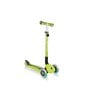 Globber GO-UP Deluxe Lights Lime Green kaina ir informacija | Paspirtukai | pigu.lt