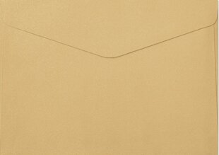 Конверты C5 Pearl, 150 г., 10 шт., золотой цвет цена и информация | Конверты, открытки | pigu.lt