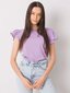 Marškinėliai moterims Shaniece 292005817, violetiniai цена и информация | Marškinėliai moterims | pigu.lt