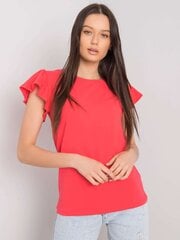 Marškinėliai moterims Shaniece 292005803, raudoni kaina ir informacija | Marškinėliai moterims | pigu.lt