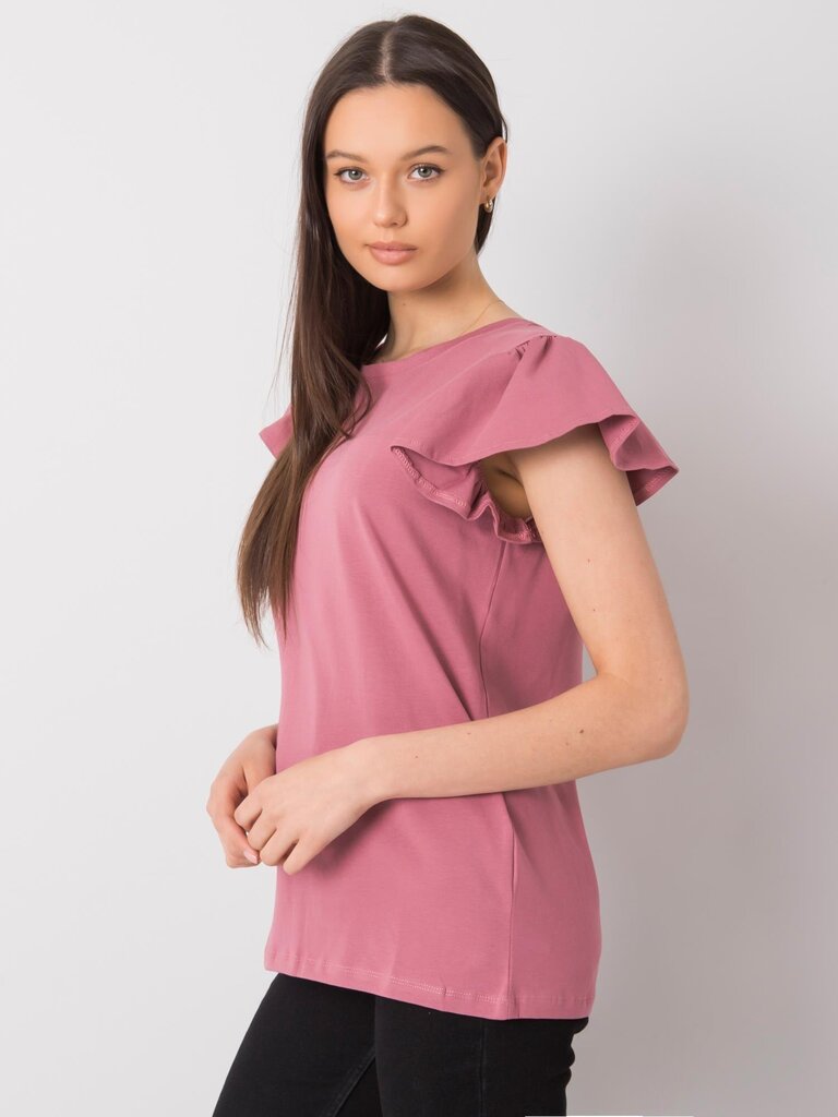 Marškinėliai moterims Shaniece 292005815, rožiniai kaina ir informacija | Marškinėliai moterims | pigu.lt