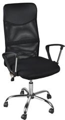 Biuro kėdė Malatec Mesh, juoda kaina ir informacija | Biuro kėdės | pigu.lt