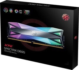 ADATA Spectrix D60G AX4U320016G16A-DT60 kaina ir informacija | Operatyvioji atmintis (RAM) | pigu.lt