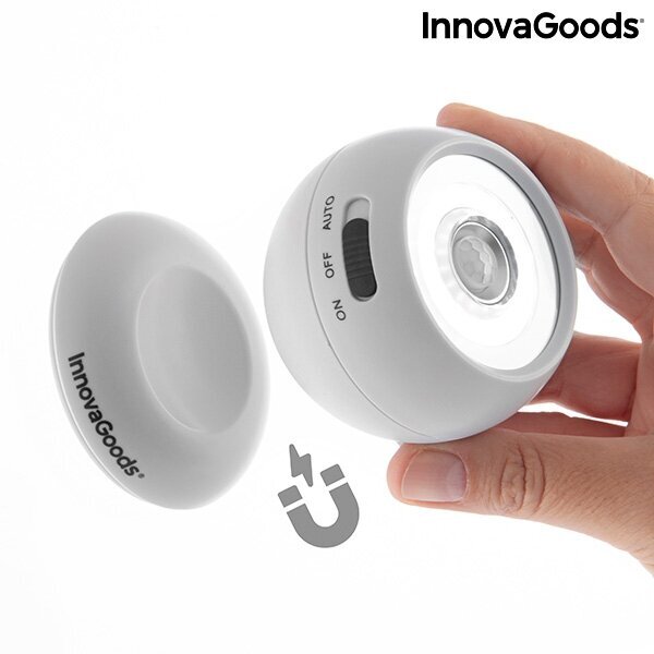 LED lemputė su judesio jutikliu Maglum InnovaGoods цена и информация | Sieniniai šviestuvai | pigu.lt