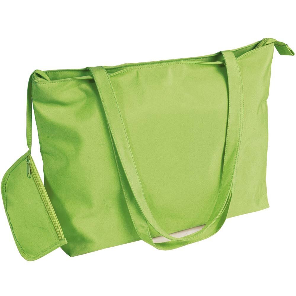 Paplūdimio krepšys Mmyts, žalias цена и информация | Kuprinės ir krepšiai | pigu.lt