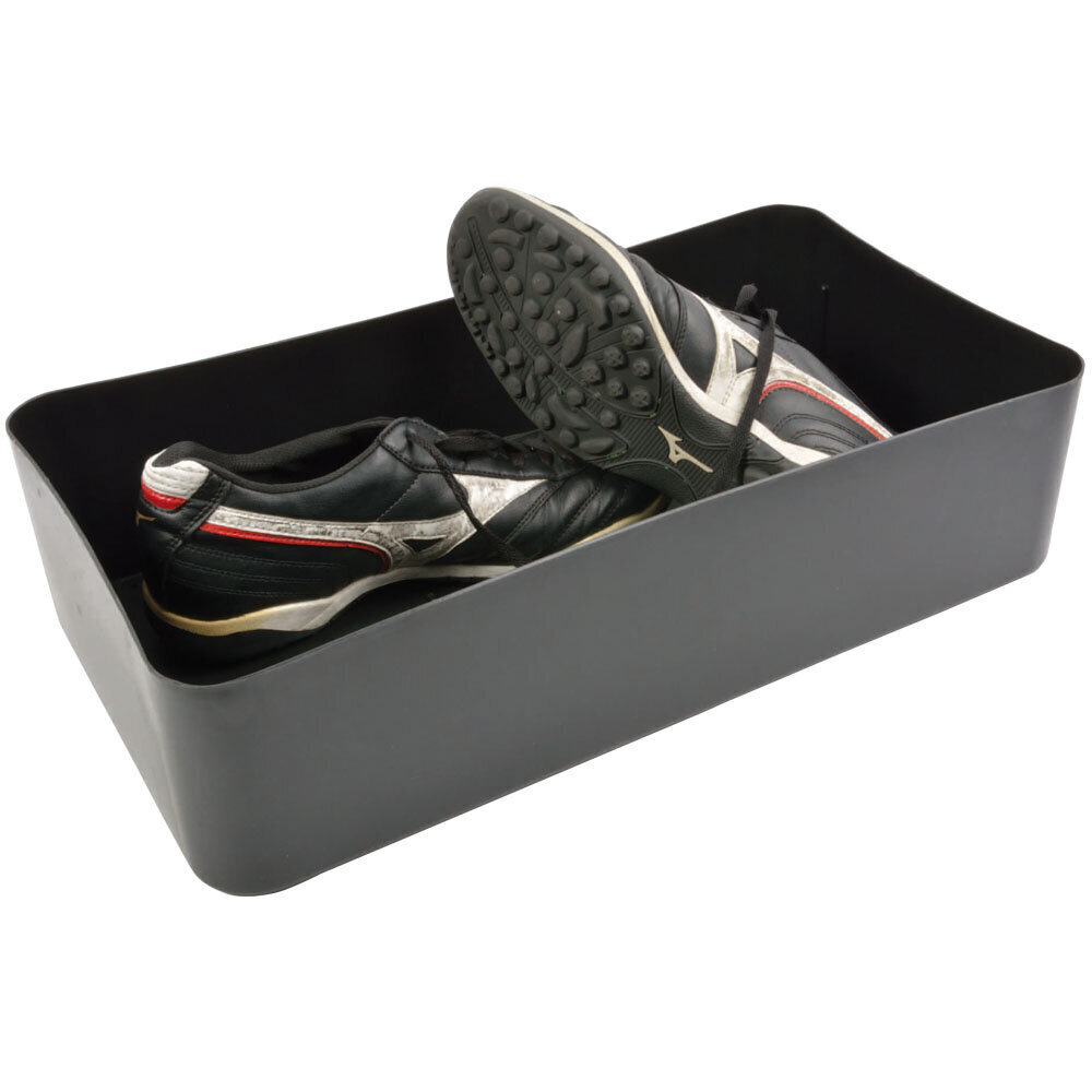 Dėžė batams ir sportiniam krepšiui 14105, juoda kaina ir informacija | Kuprinės ir krepšiai | pigu.lt