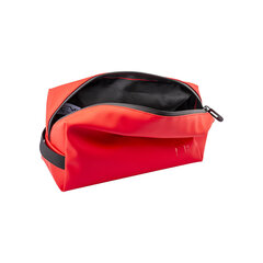Kosmetikos krepšys Mmyts, raudonas, 20 x 13 x 10 cm kaina ir informacija | Kosmetinės, veidrodėliai | pigu.lt
