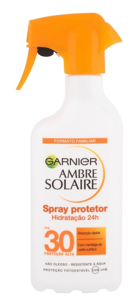 Purškiamas apsauginis kremas Garnier Ambre Solaire Sun Spray SPF 30, 300ml цена и информация | Kremai nuo saulės | pigu.lt