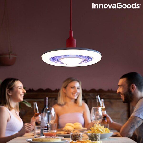 Lubų šviestuvas anuo uodu KL Lamp InnovaGoods kaina ir informacija | Priemonės nuo uodų ir erkių | pigu.lt