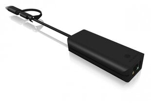 Кабель IcyBox IB-LAN100-C3 USB TYPE-C к локальной сети цена и информация | Адаптеры, USB-разветвители | pigu.lt