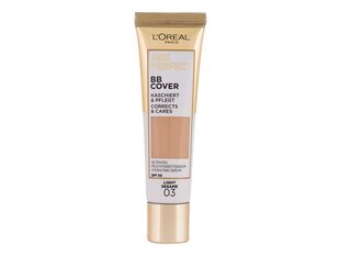 BB kremas L'Oriel Paris Age Perfect BB Cover, 03 Light Sesame, 30 ml цена и информация | Пудры, базы под макияж | pigu.lt