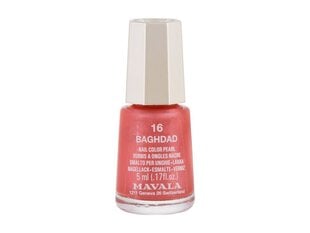 Nagų lakas Mavala Mini Nail Polish Baghdad, 5ml цена и информация | Лаки, укрепители для ногтей | pigu.lt