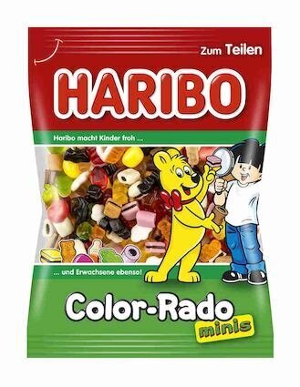 Guminukai Haribo Mini Color-Rado, 175 g kaina ir informacija | Saldumynai | pigu.lt