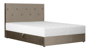 Кровать Boxy № 3, 160x200 см, светло-коричневая цена и информация | Кровати | pigu.lt
