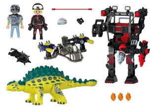 70626 PLAYMOBIL® Dino Rise, Saichania: Вторжение роботов цена и информация | Конструкторы и кубики | pigu.lt